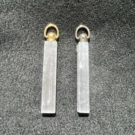 Selenite pendant