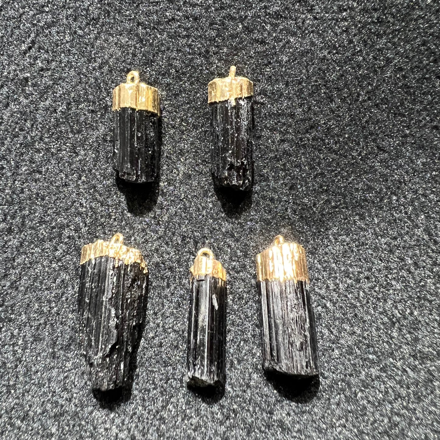 Black tourmaline pendant