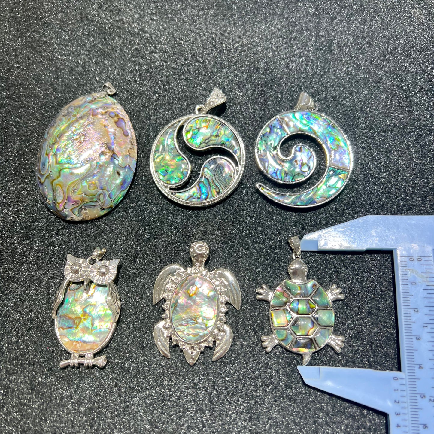 Abalone shell pendant
