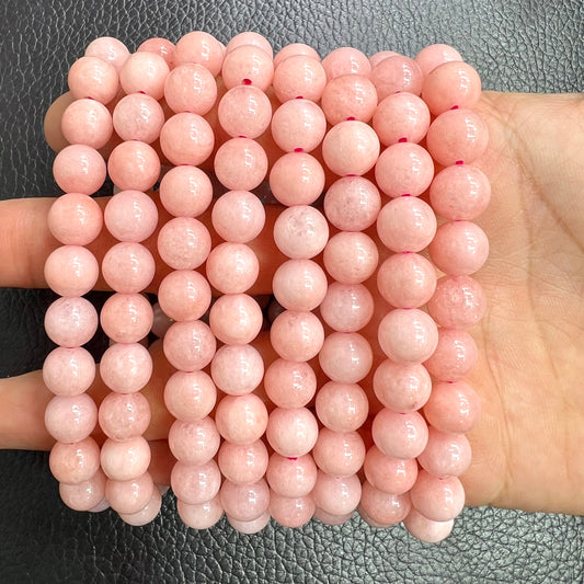 Pink morganite bracelet