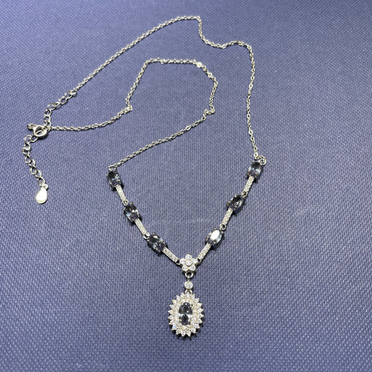 Alexandrite necklace silver 925