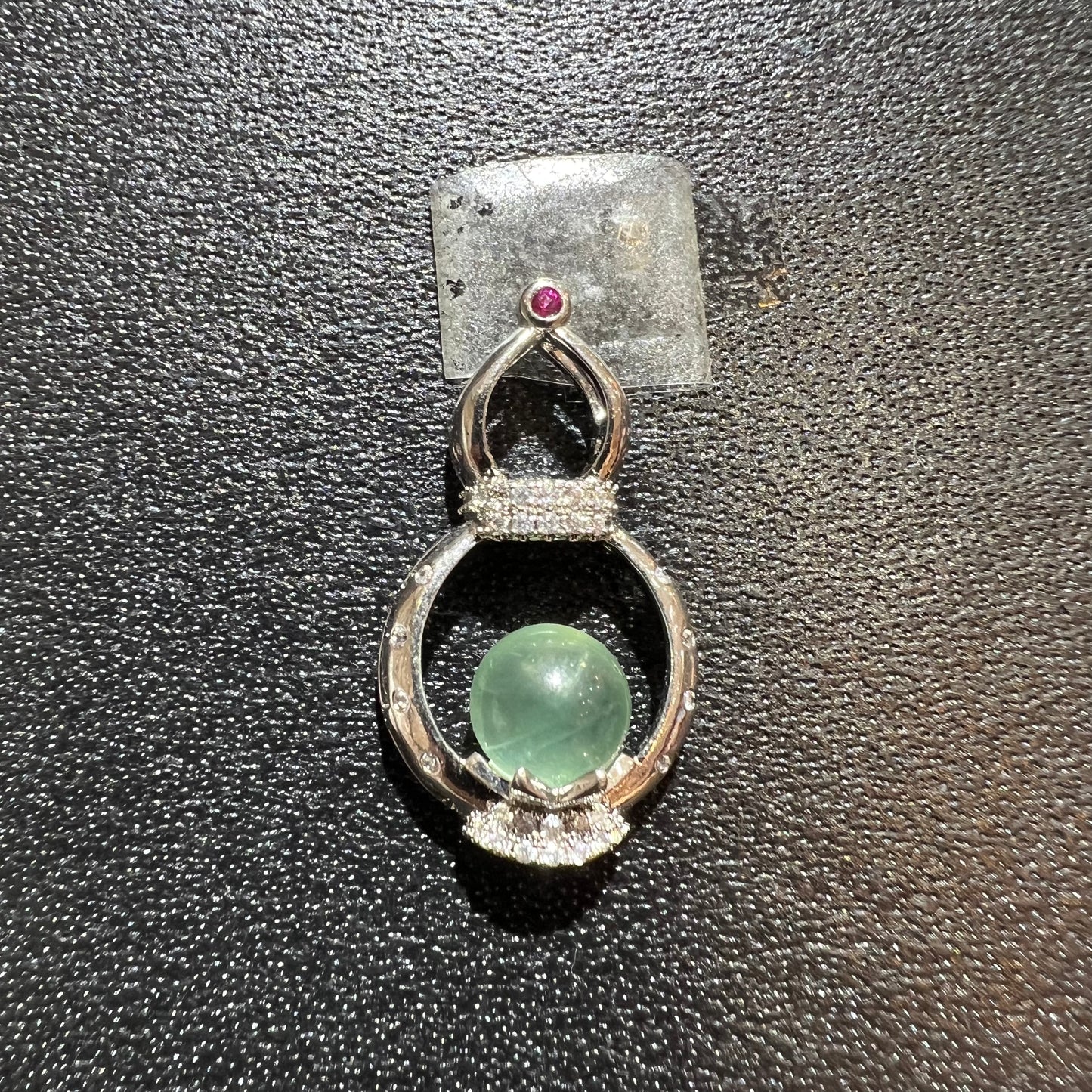 Prehnite pendant