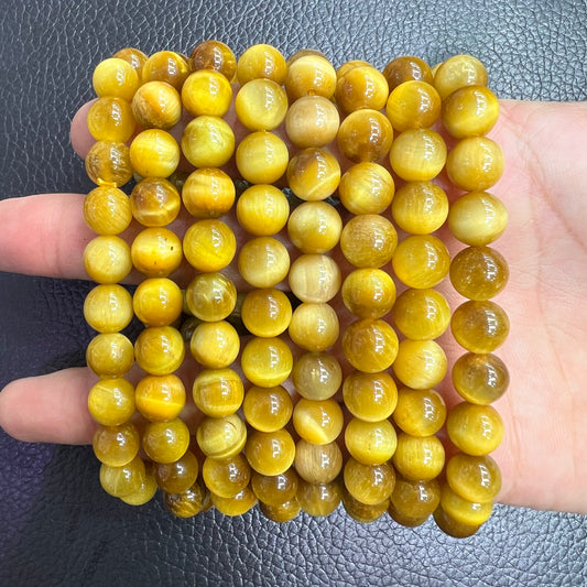 Gold tiger eye bracelet
