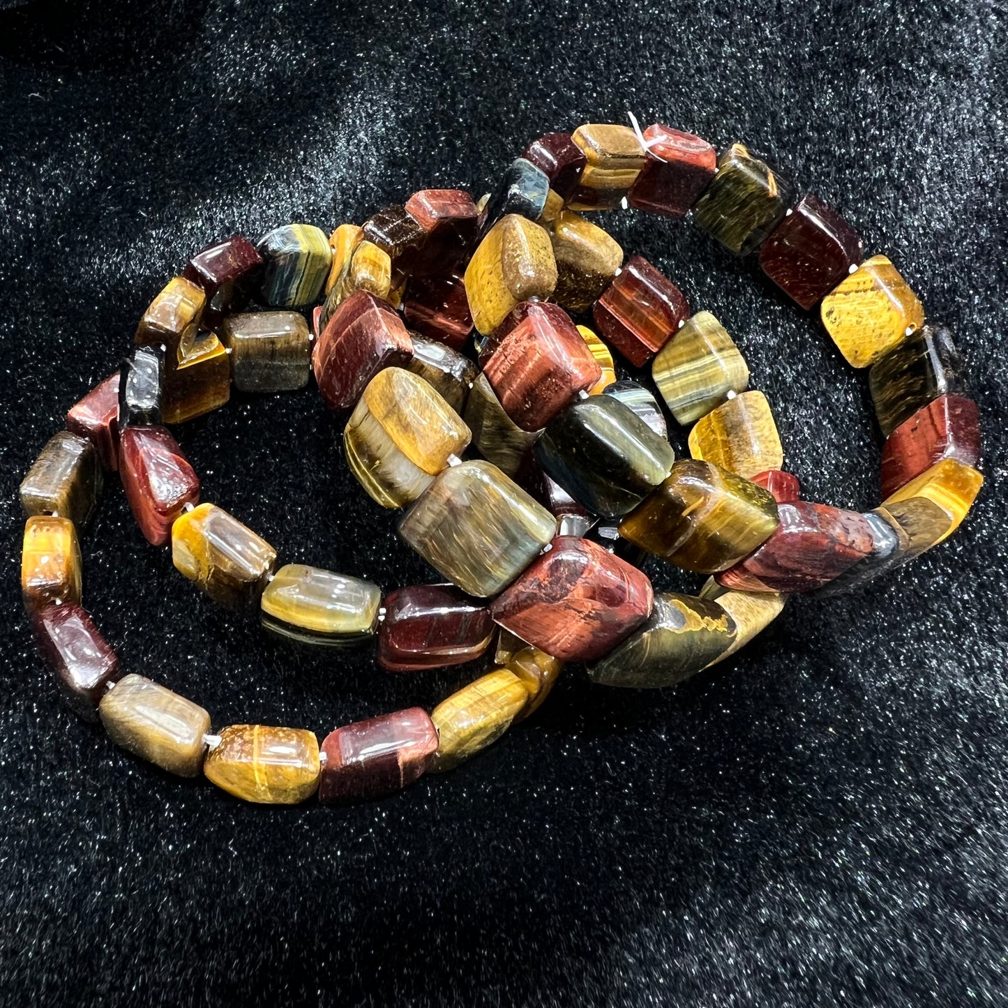 Tiger eye bangle bracelet