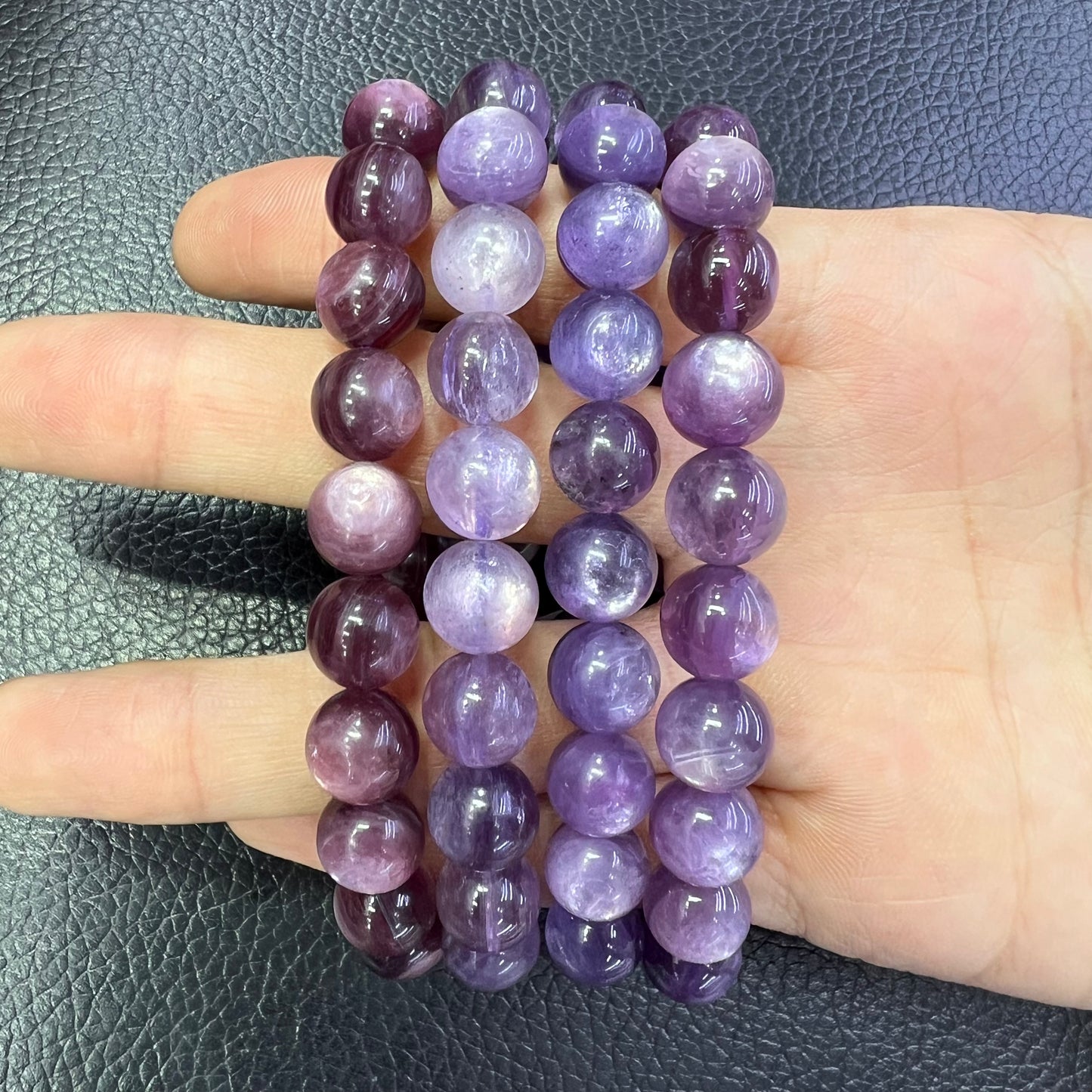 Lepidolite bracelet
