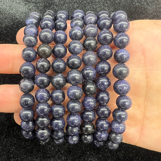 Blue sand stone bracelet