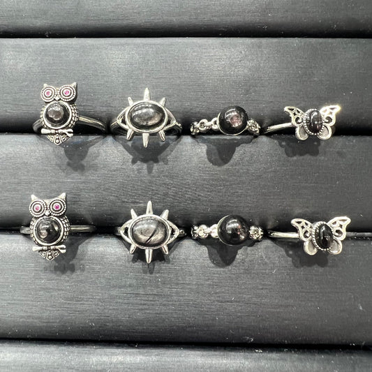 Hypersthene ring copper