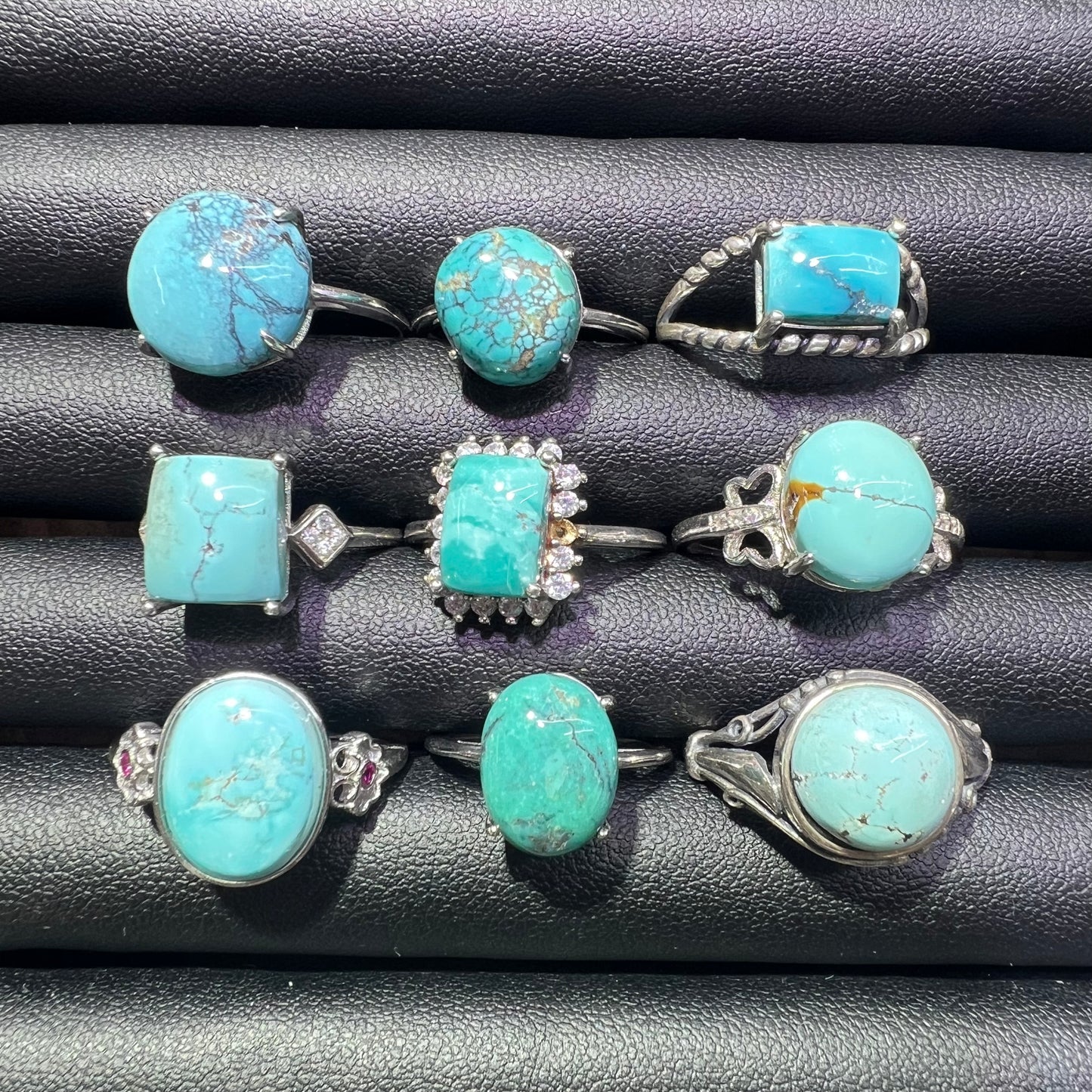 Turquoise silver ring