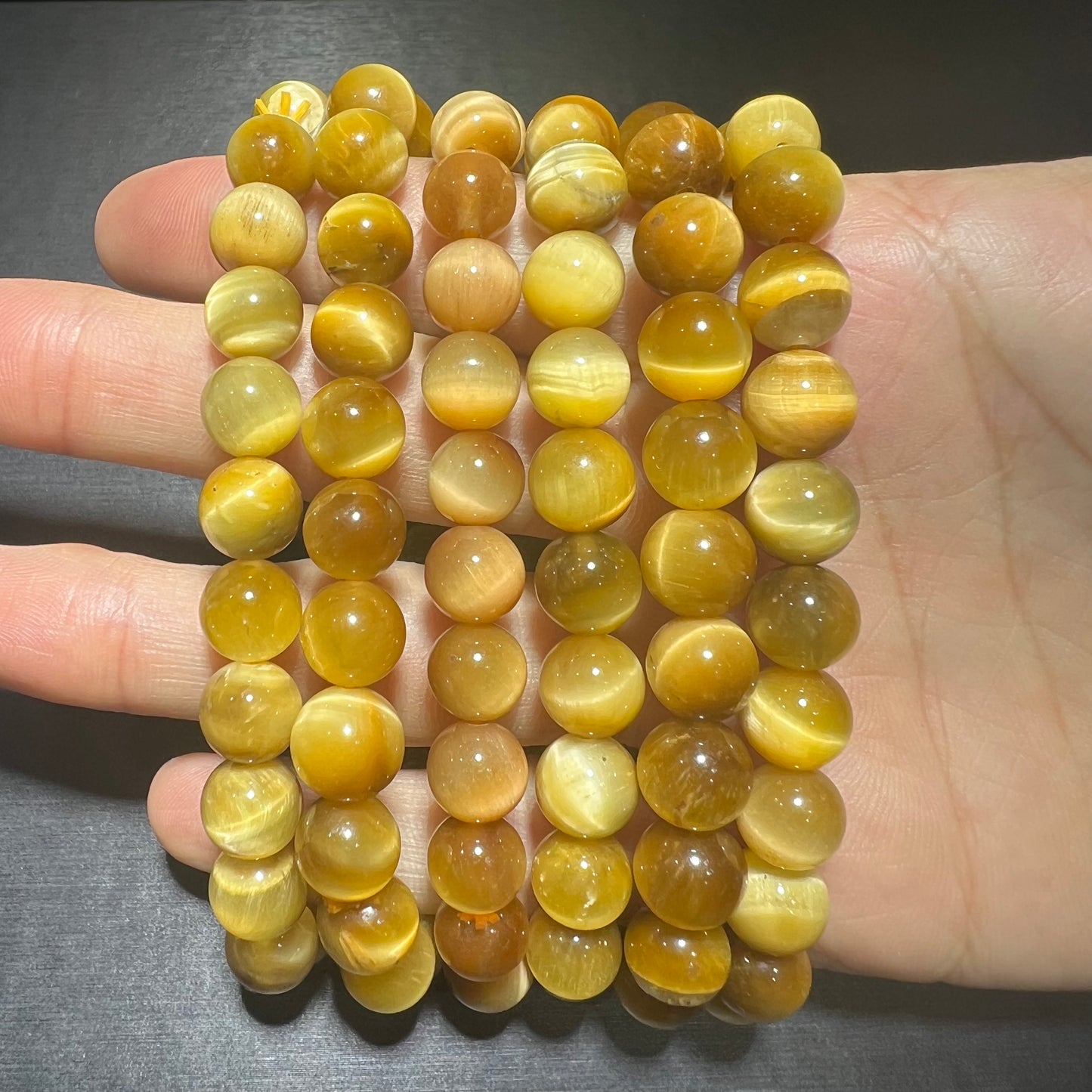Gold Tiger eye bracelet