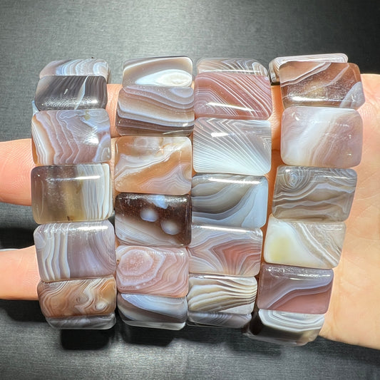 Boswana agate bangle