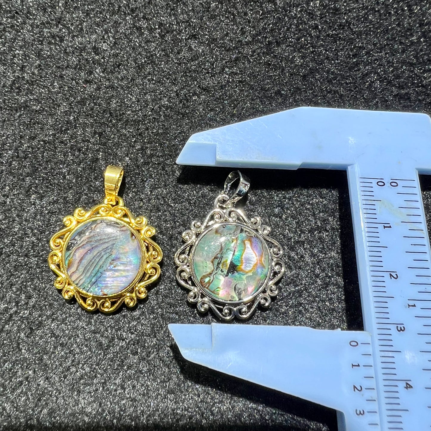 Abalone shell pendant