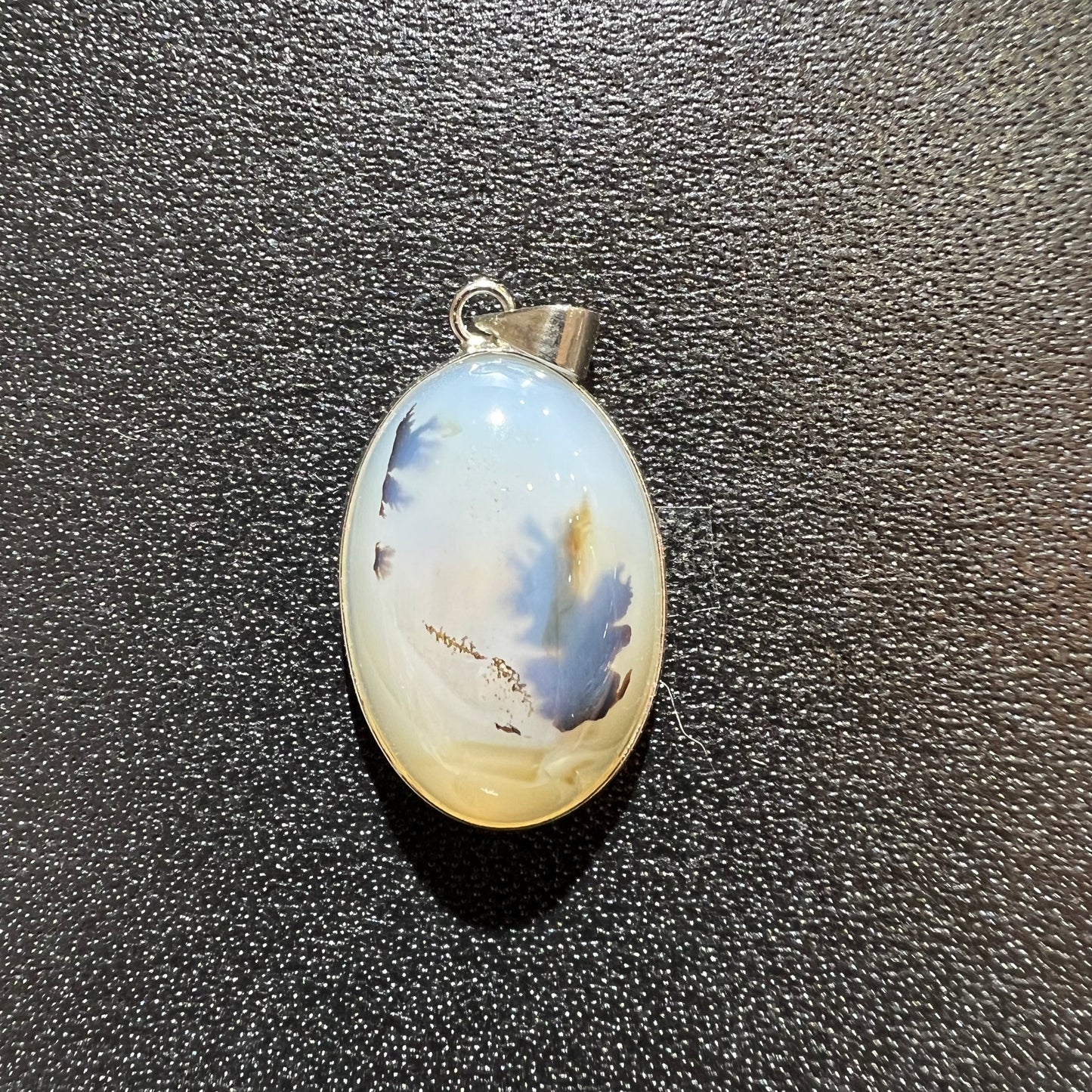 Dentritic agate pendant