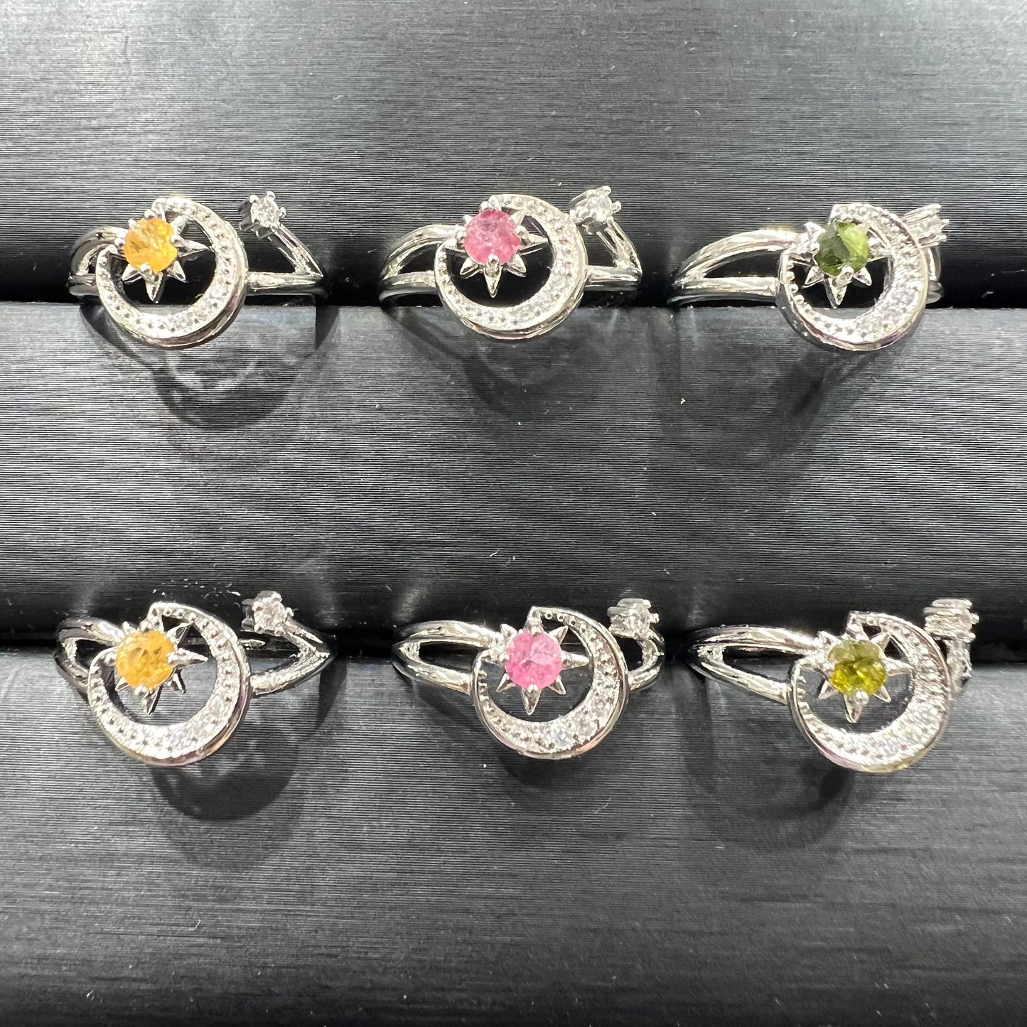 Tourmaline ring copper