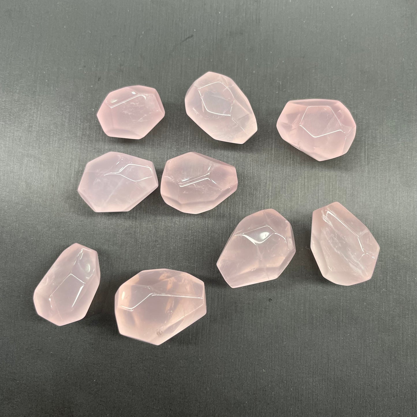 Rose quartz free form