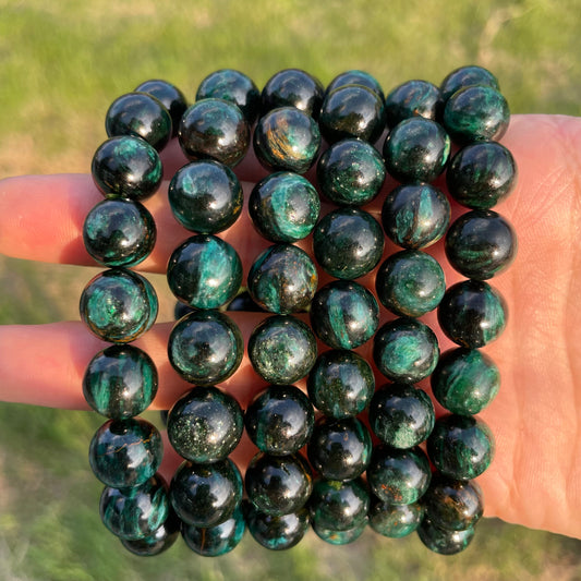 Emerald quartz bracelet