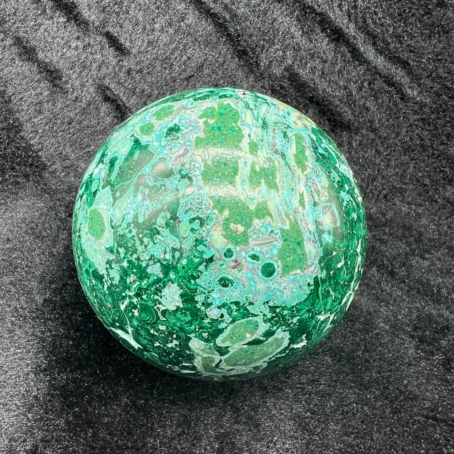 Chrysocolla sphere