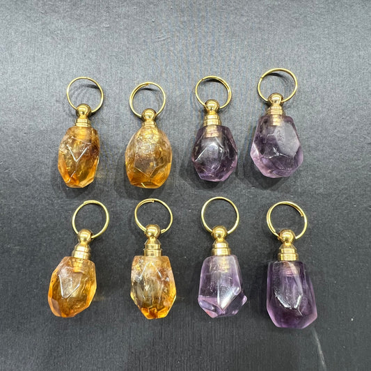 Perfume bottle pendant
