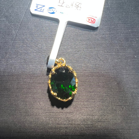 diopside pendant silver 925