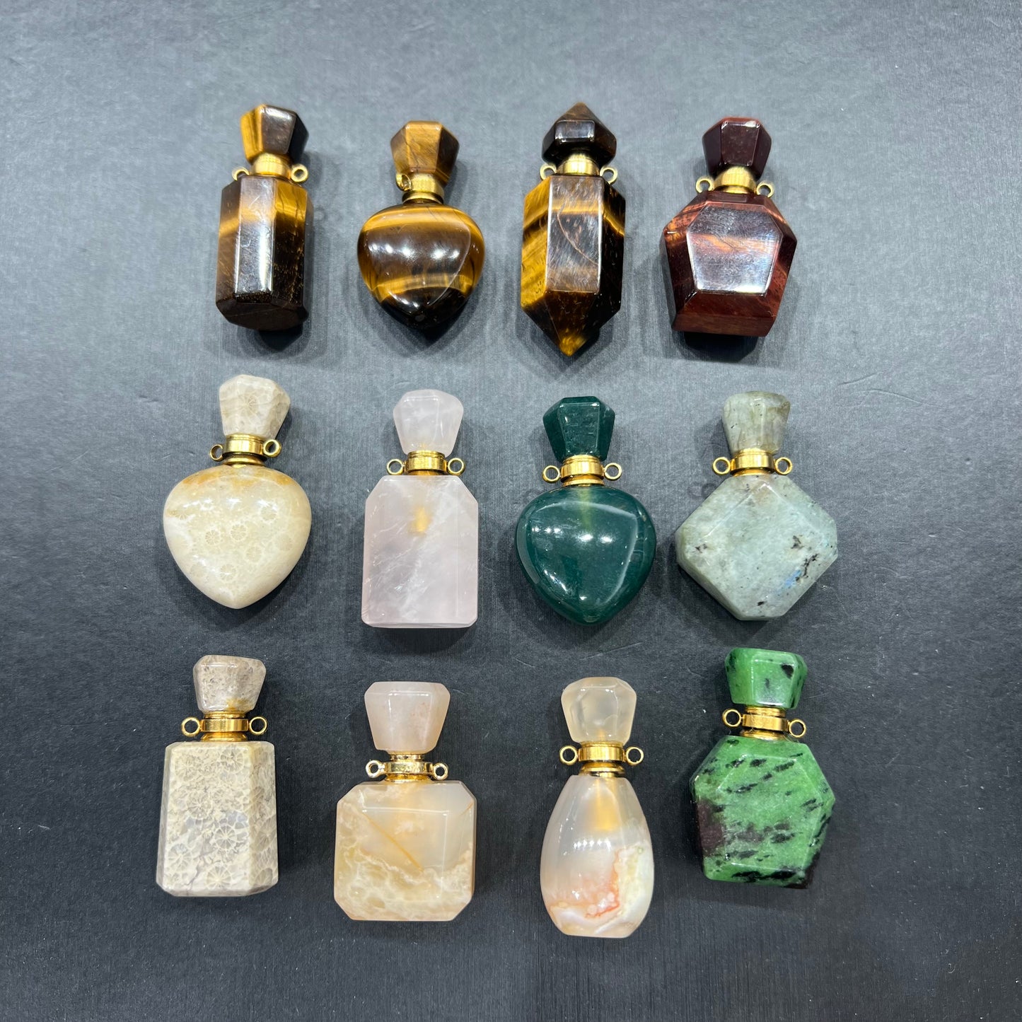 Perfume bottle pendant