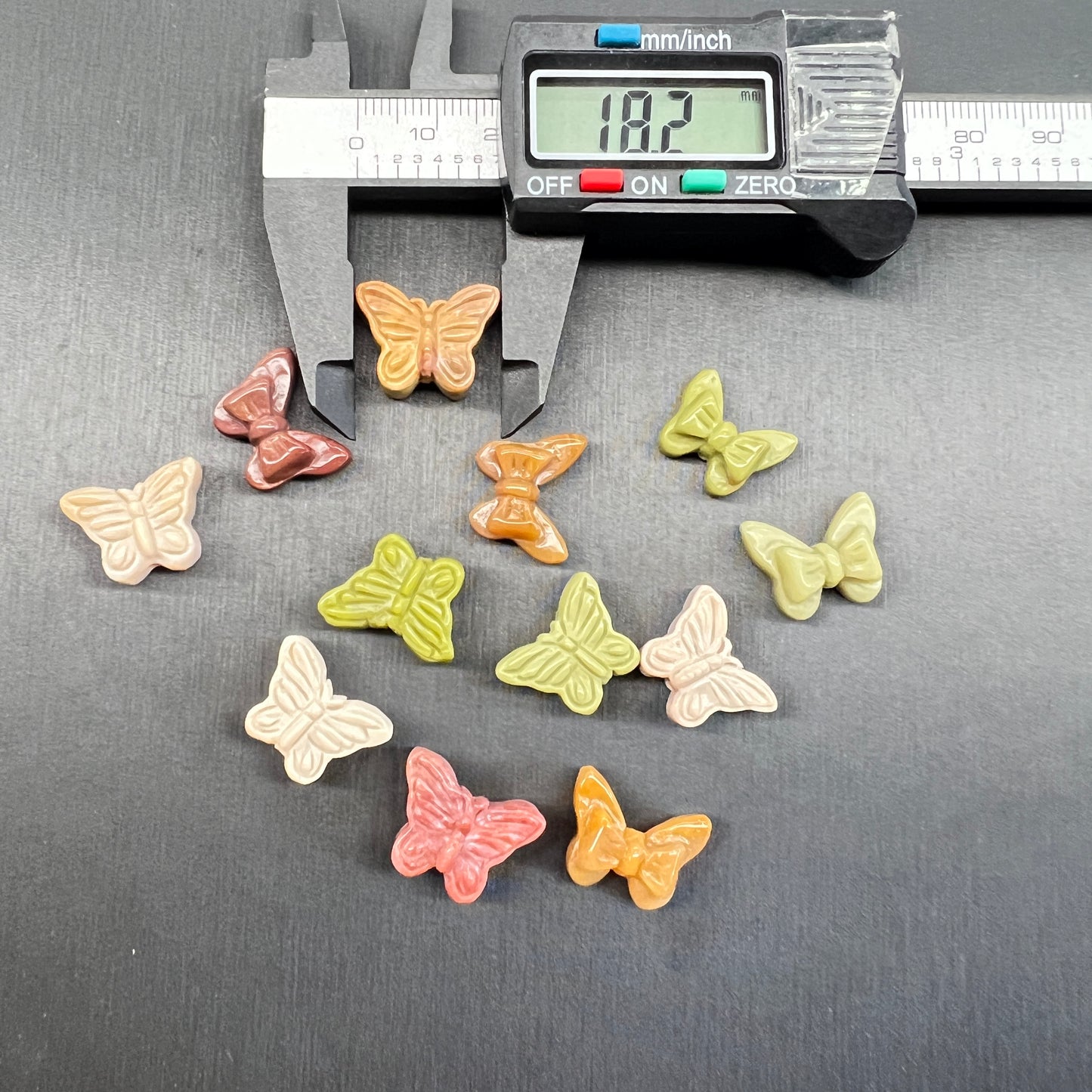 Alashan agate butterfly