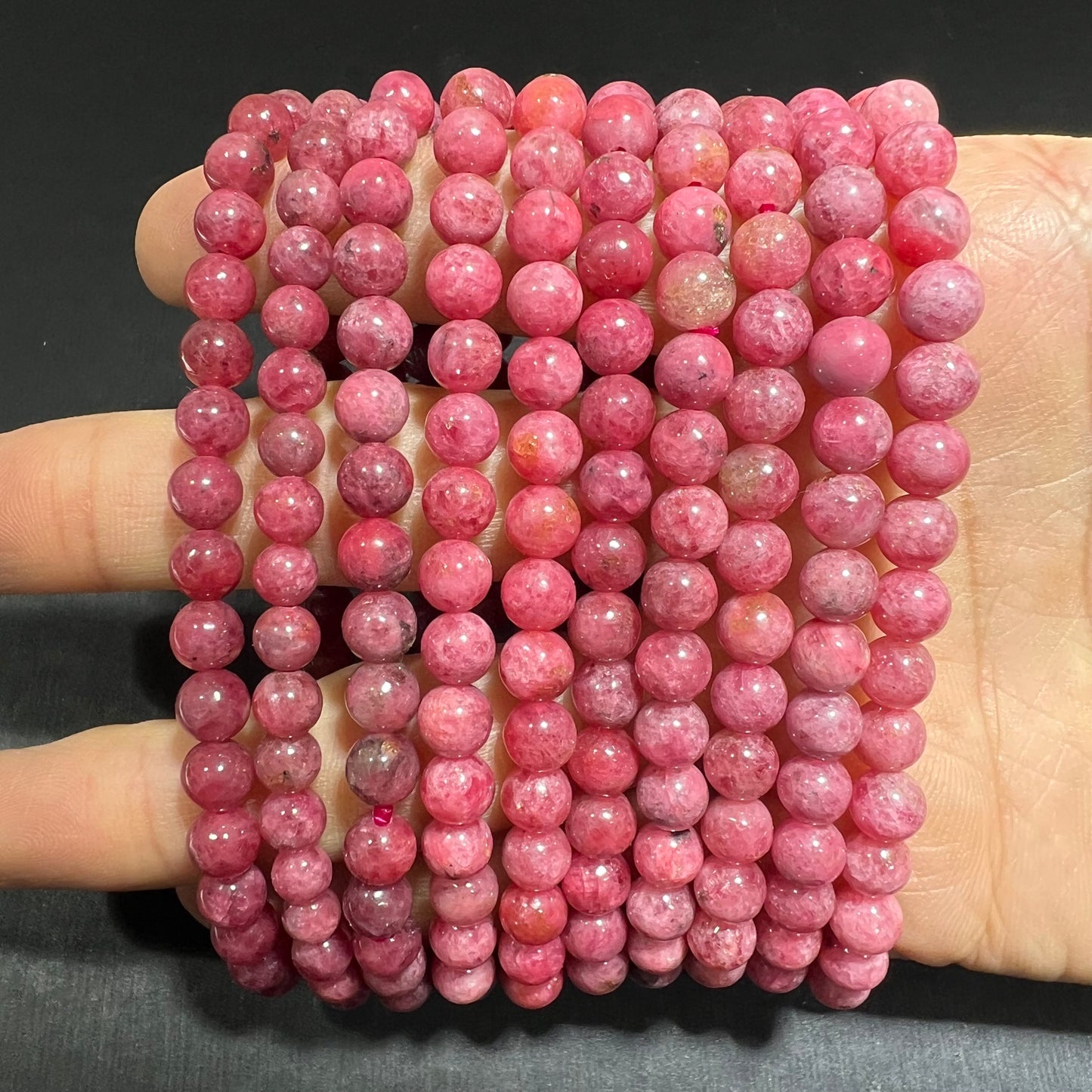 Rhodonite bracelet