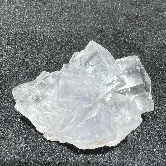 White fluorite specimen