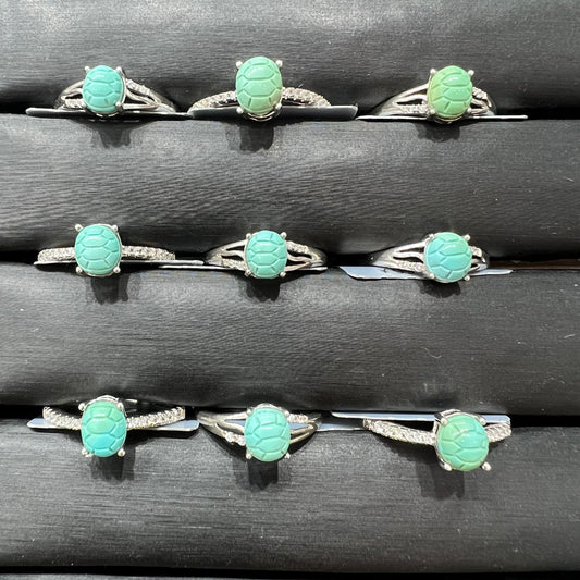 Turquoise ring silver