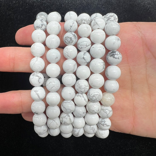 Howlite bracelet