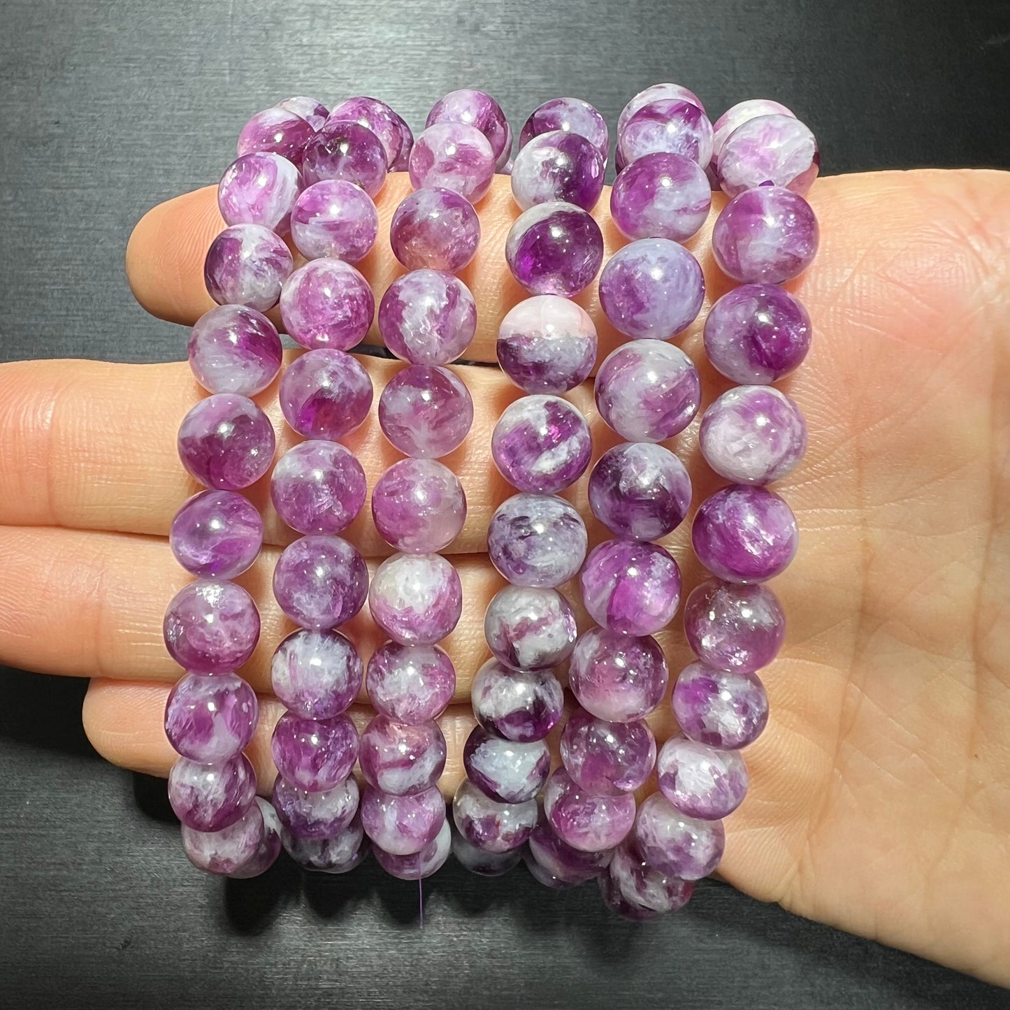 Lepidolite bracelet