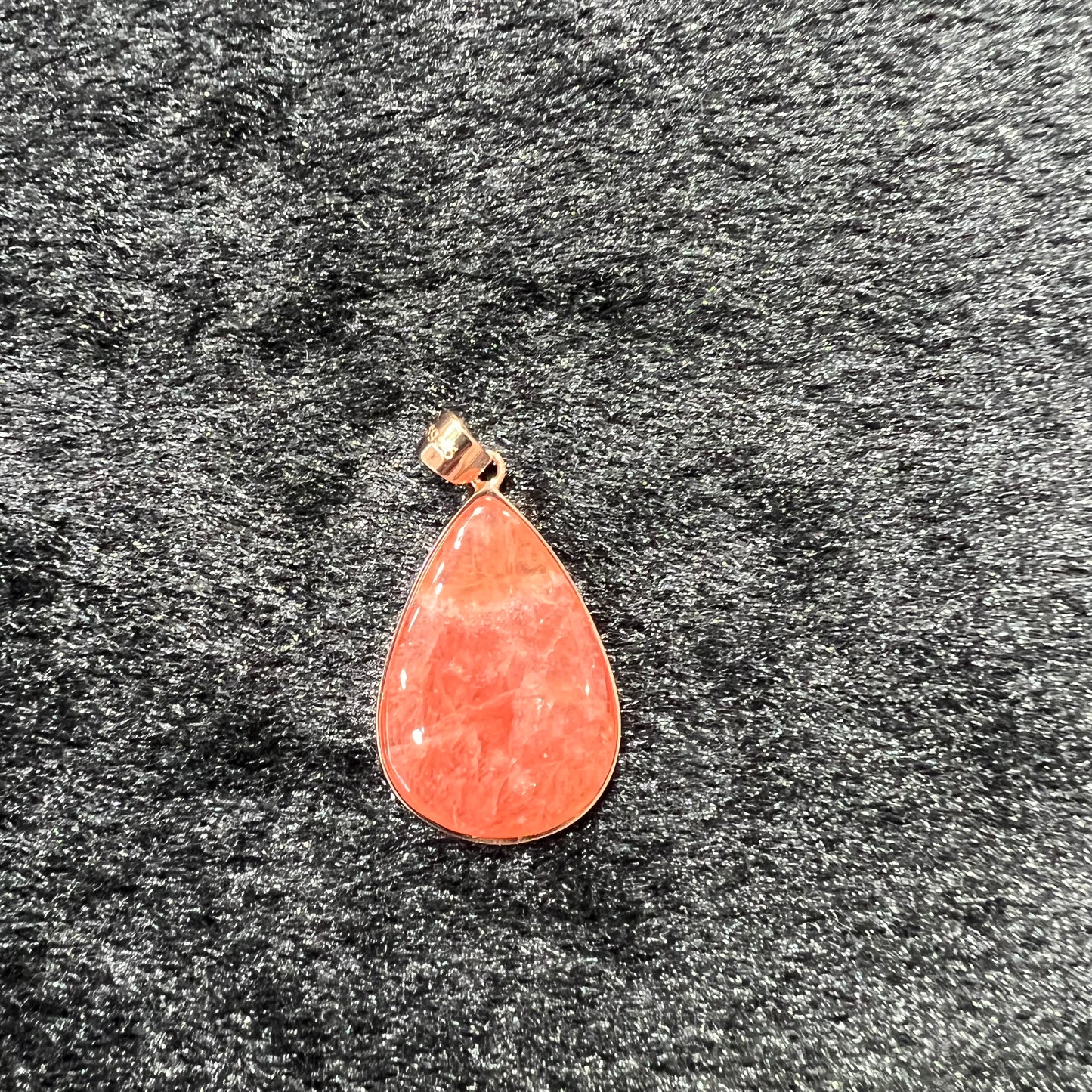 Rhodochrosite pendant silver 925