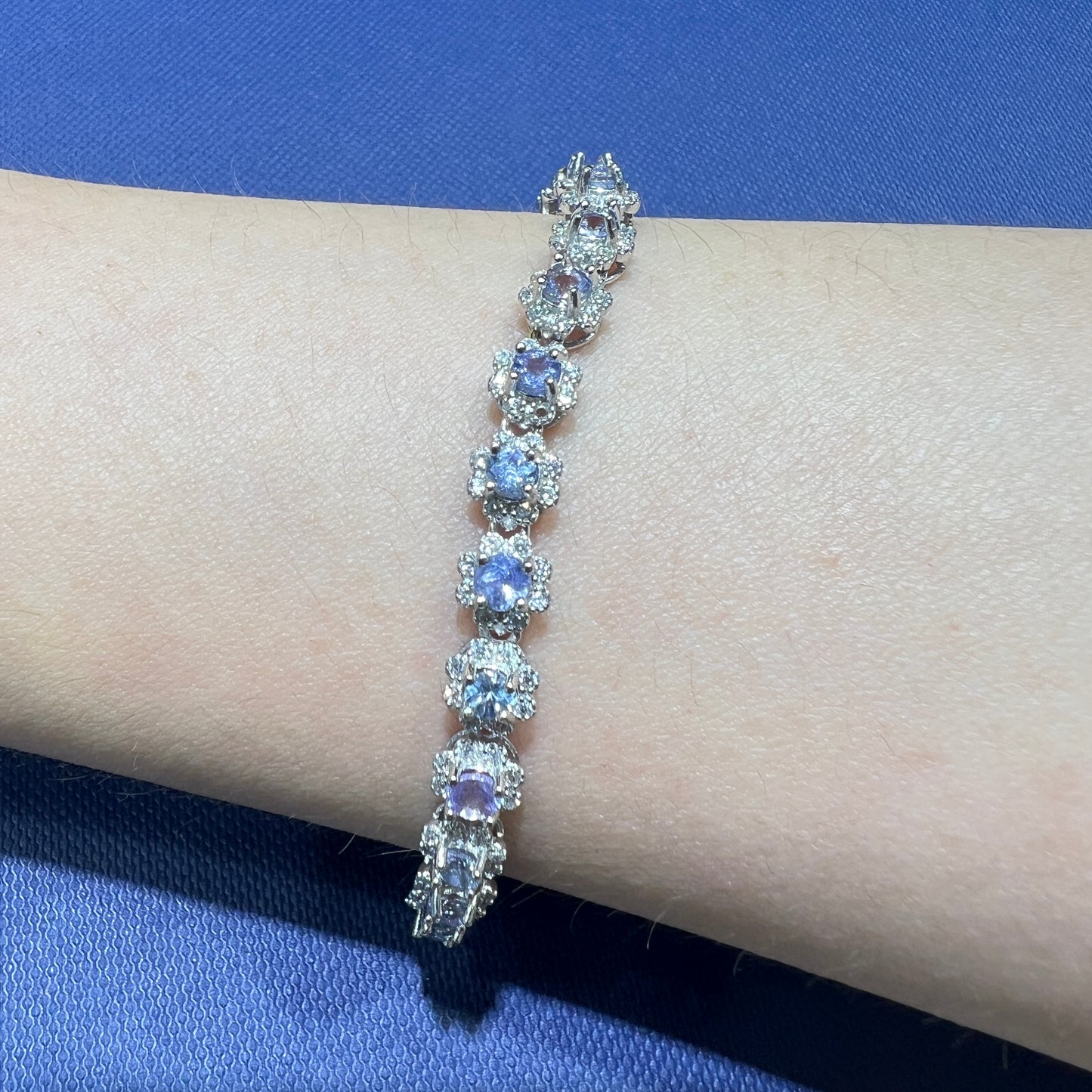 Tanzanite bracelets silver 925
