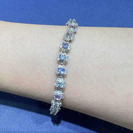 Tanzanite bracelets silver 925