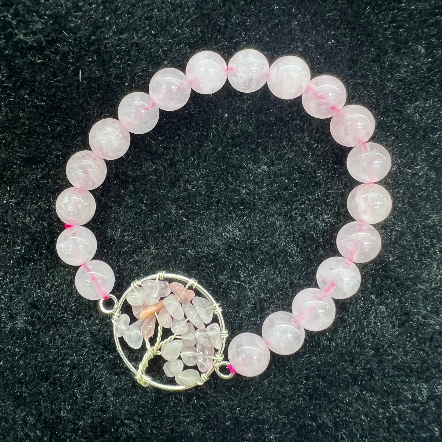 Amethyst lift tree bracelet