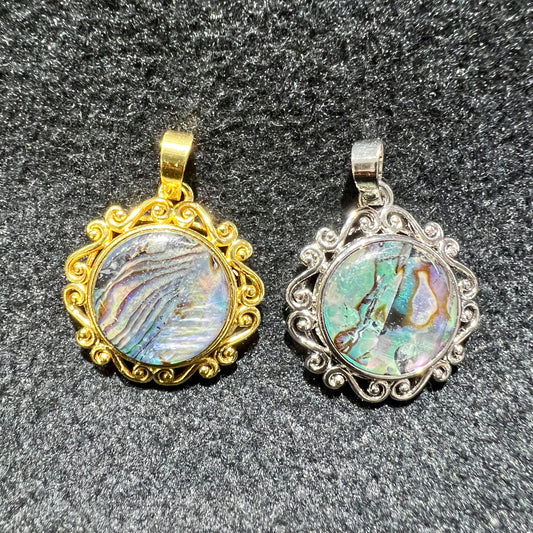 Abalone shell pendant