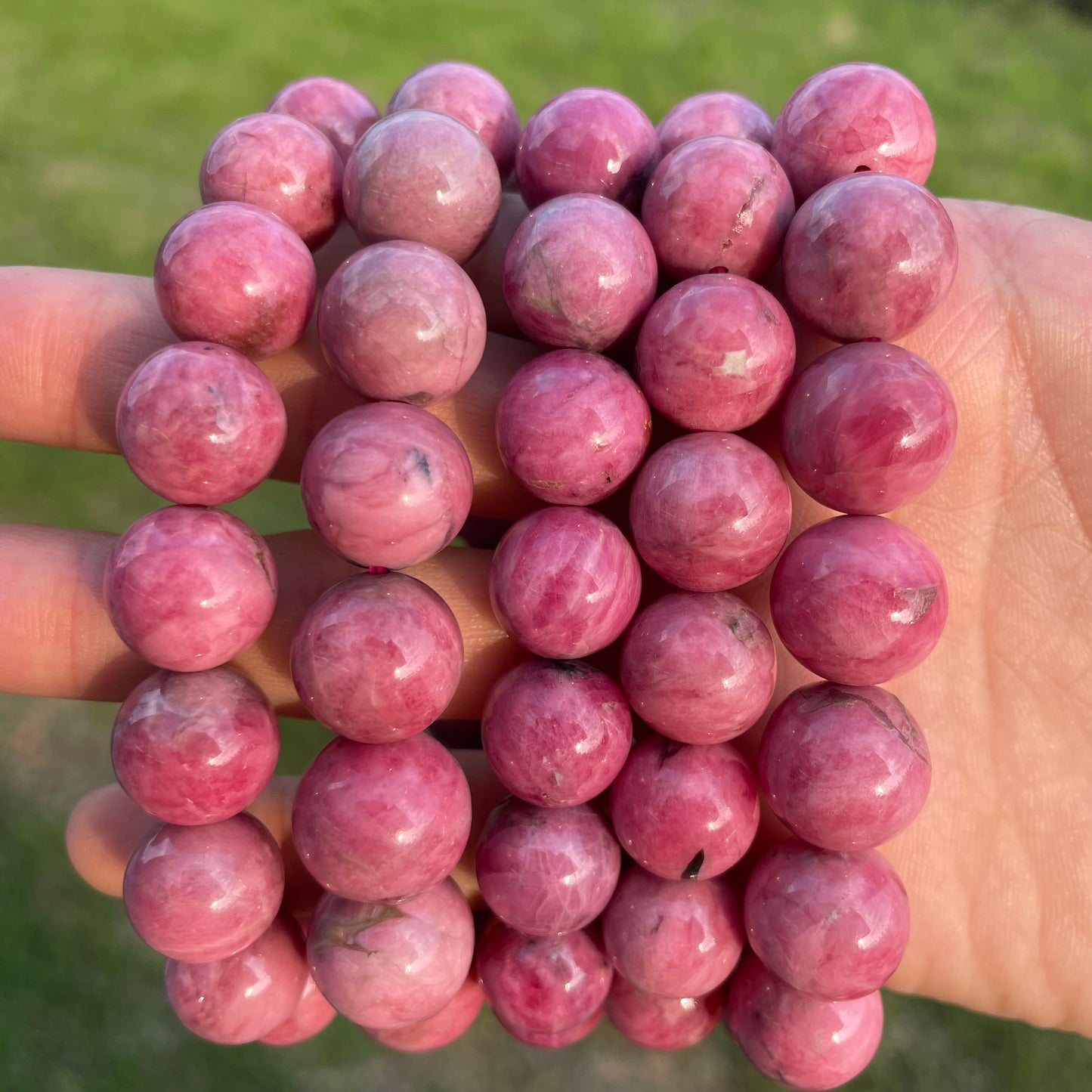 Rhodonite bracelet