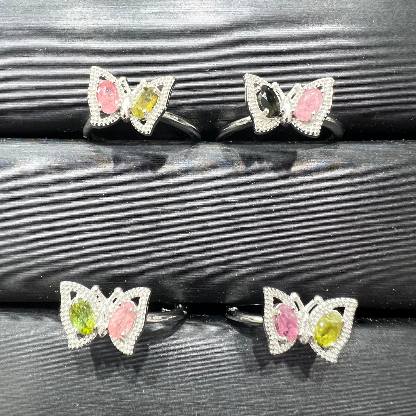 Tourmaline ring copper