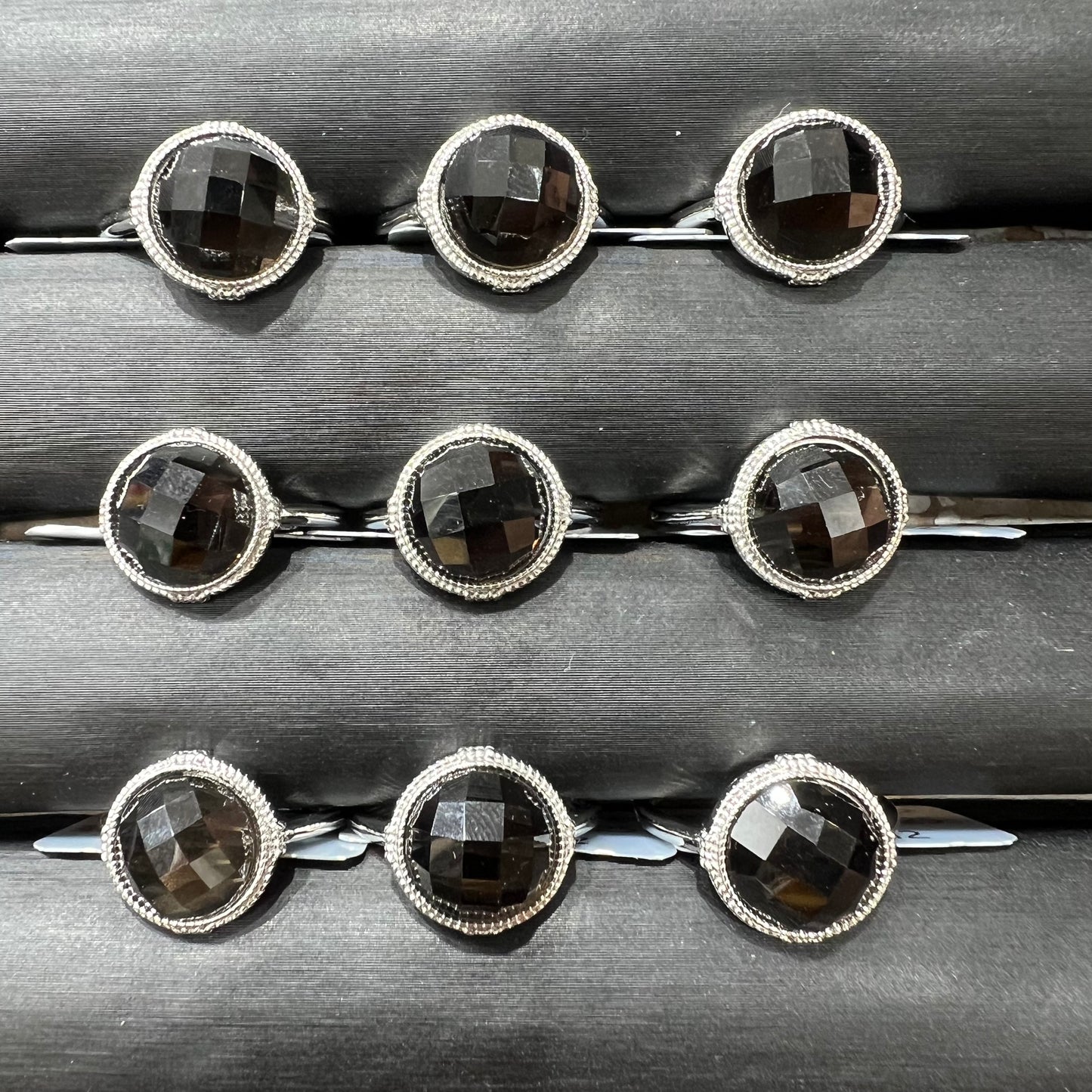 Smokey quartz ring silver 925