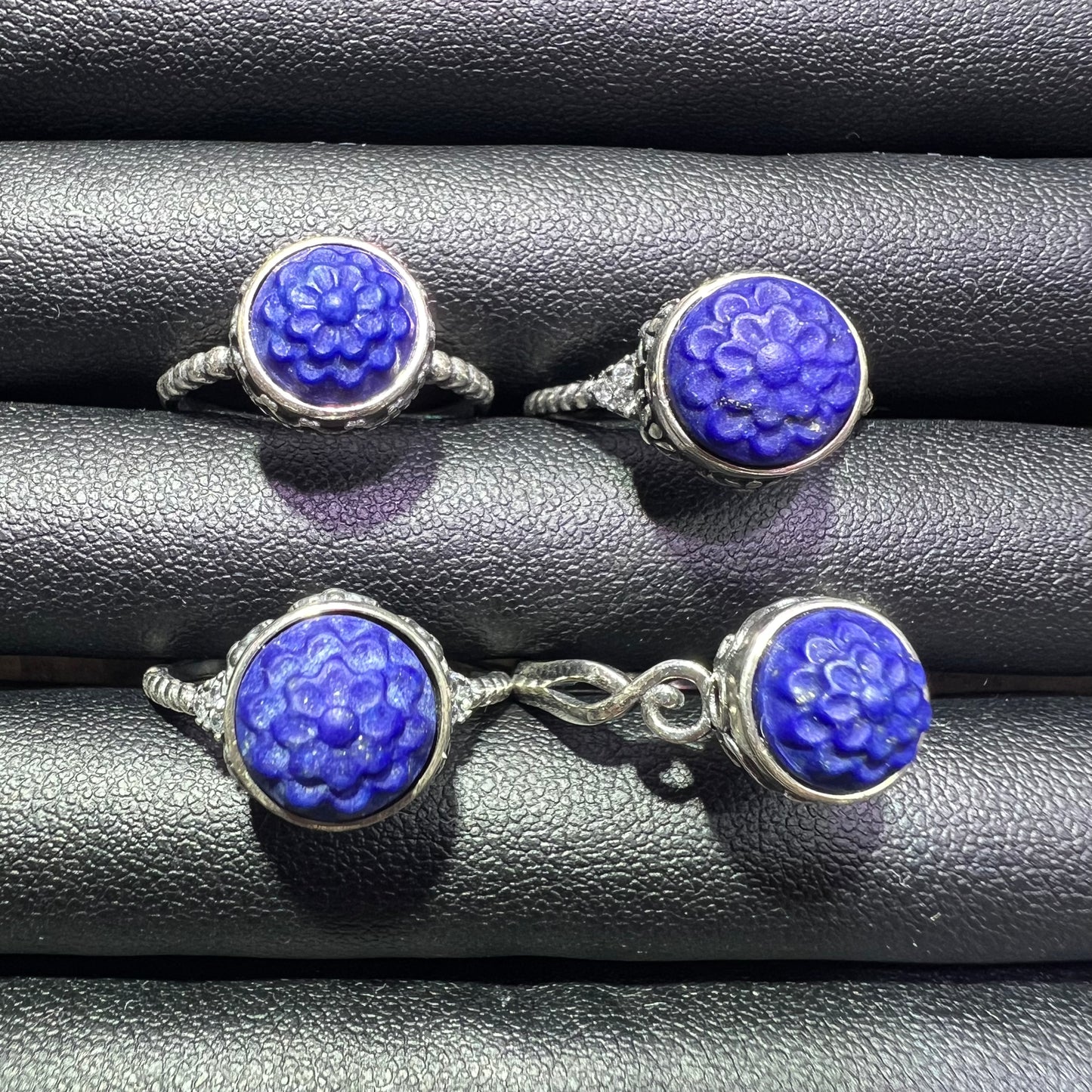 Lapis silver ring