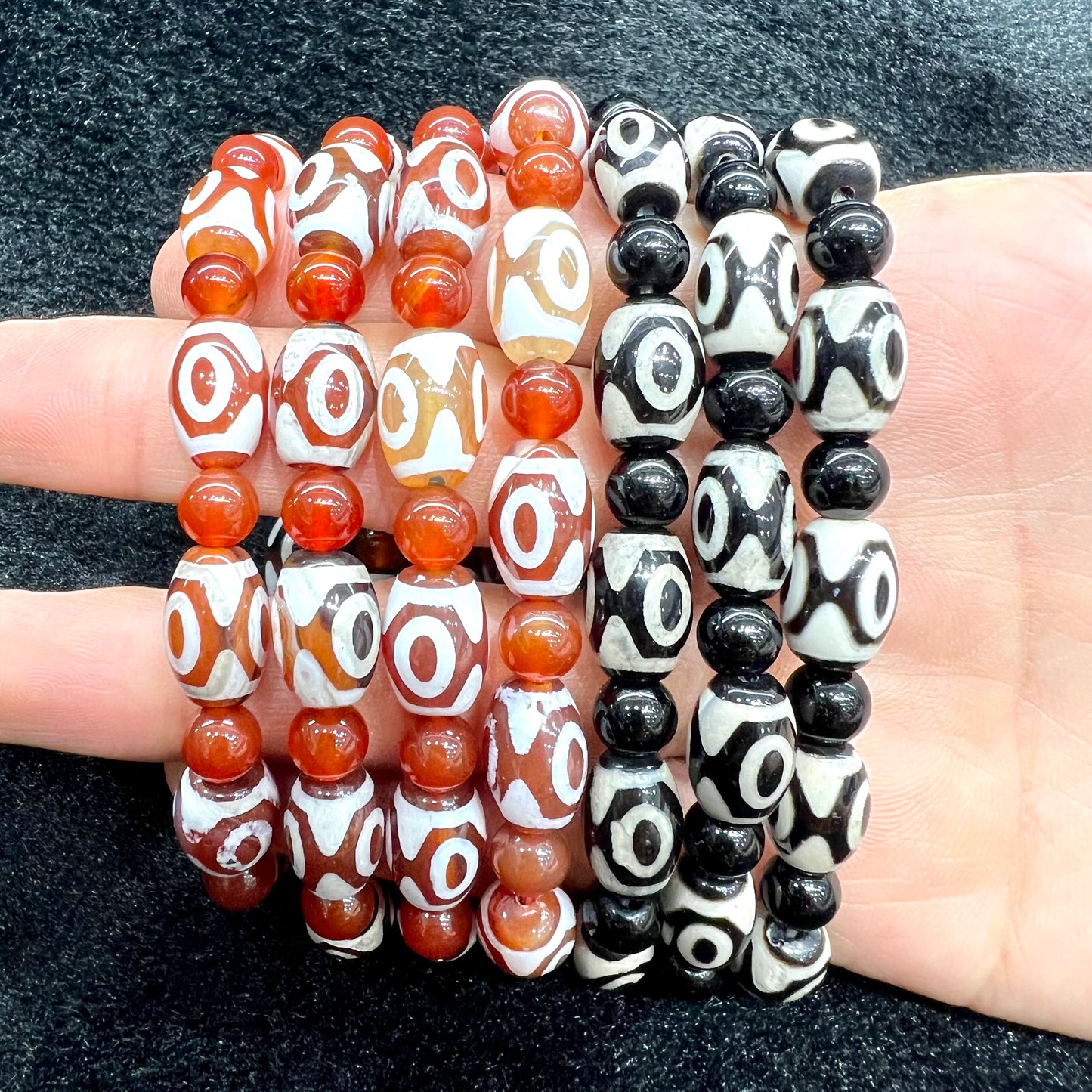 Eye agate bracelet