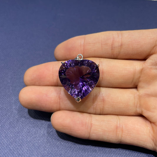Amethyst pendant silver 925