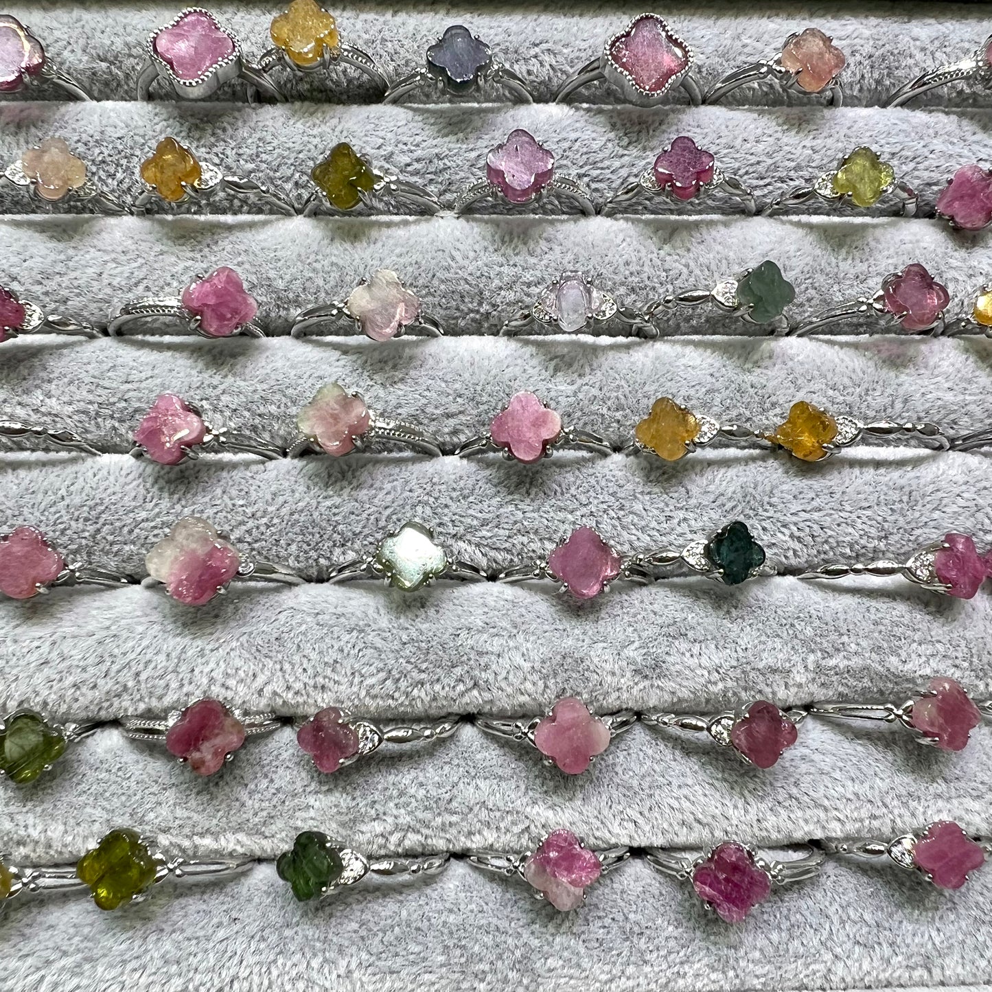 Tourmaline ring copper