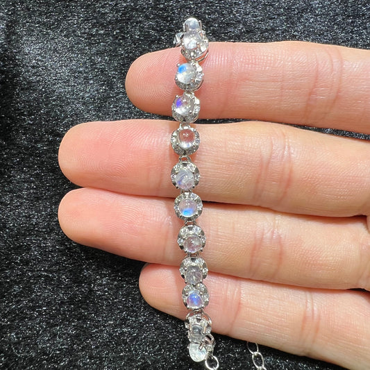 Labradorite bracelet silver 925