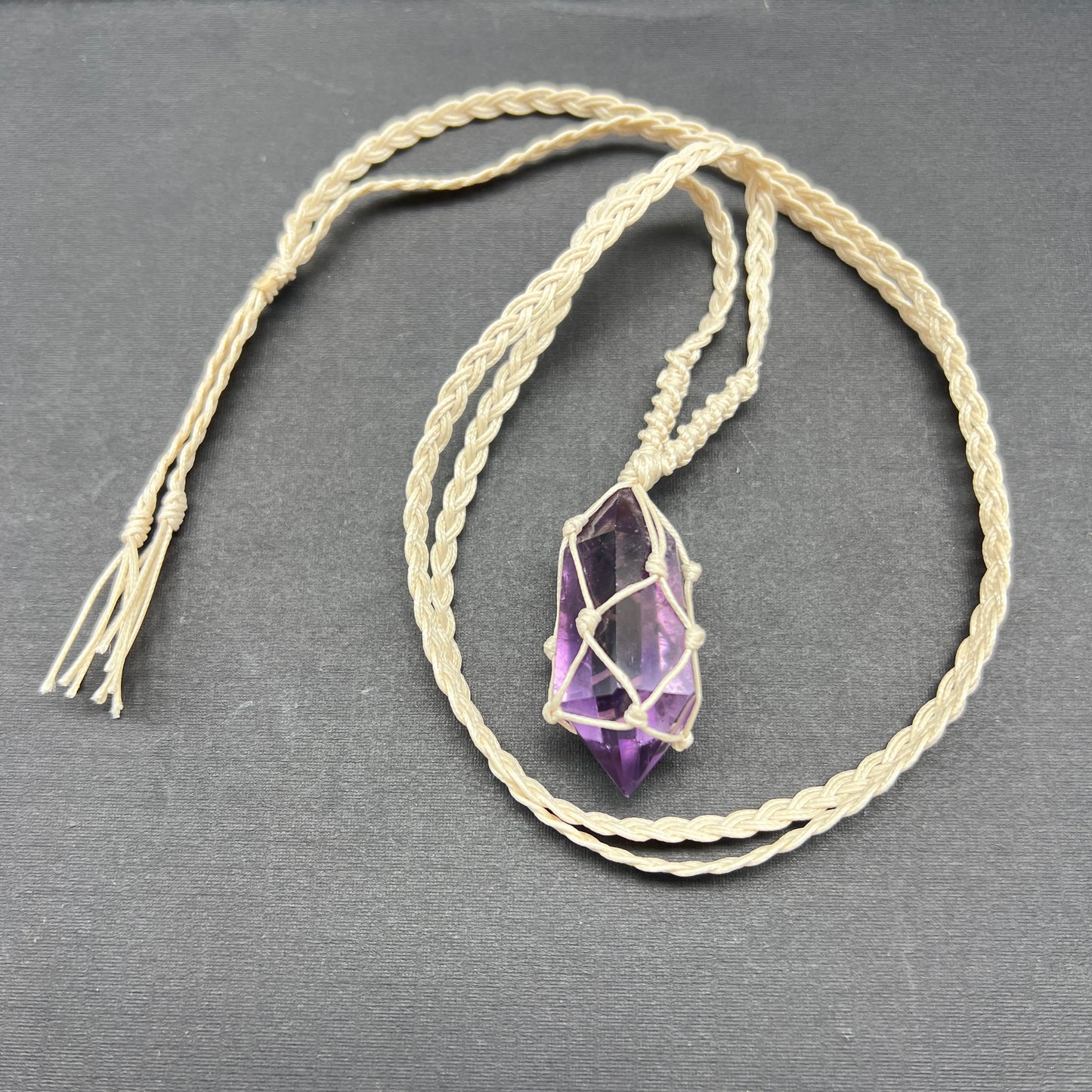 Amethyst necklace
