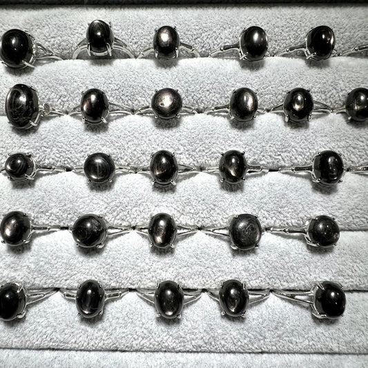 Hypersthene ring copper