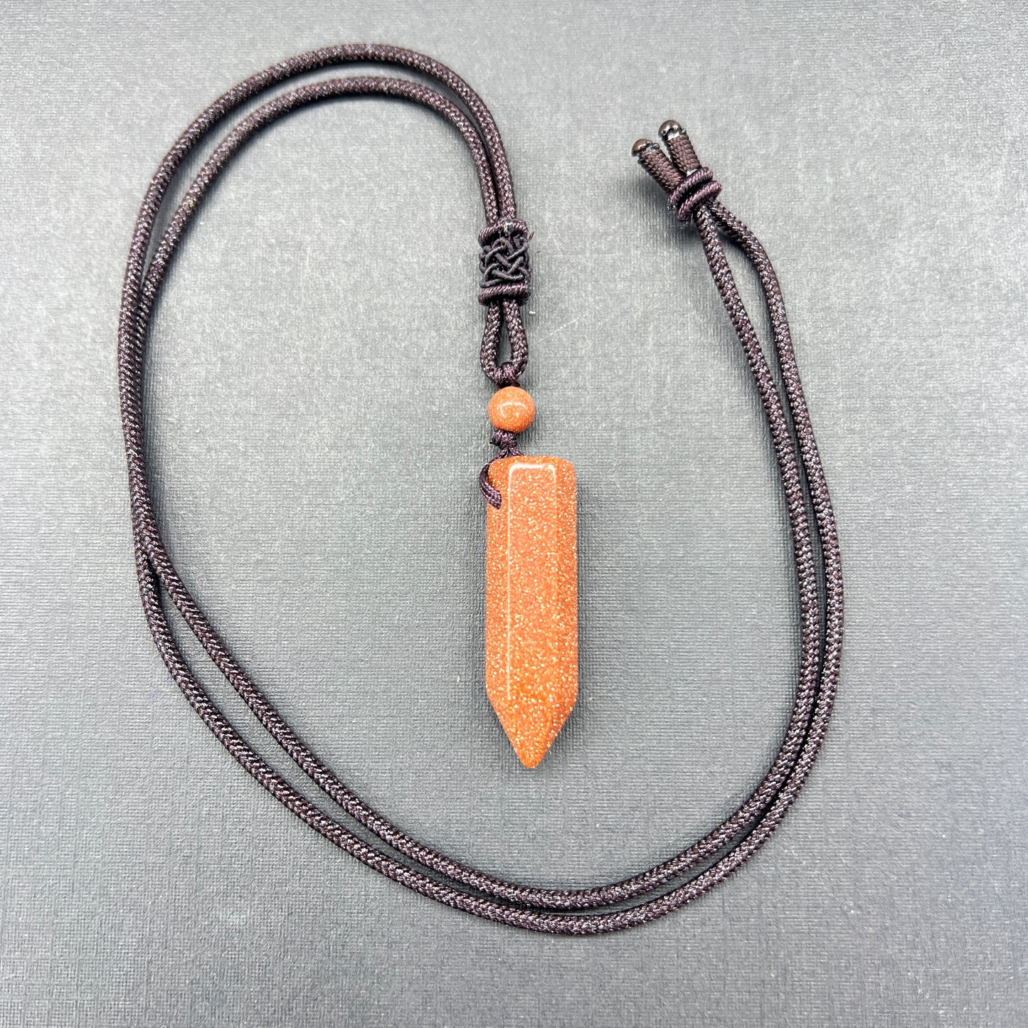 Crystal point necklace