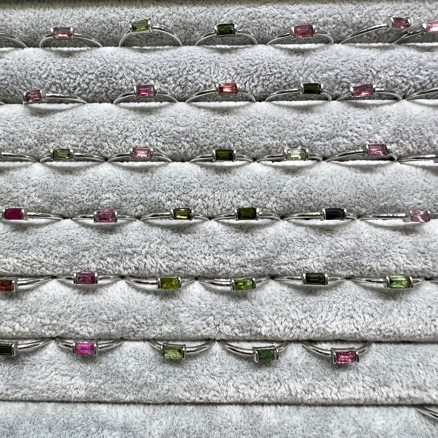 Tourmaline ring copper