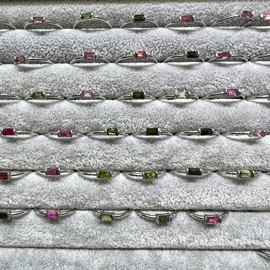 Tourmaline ring copper