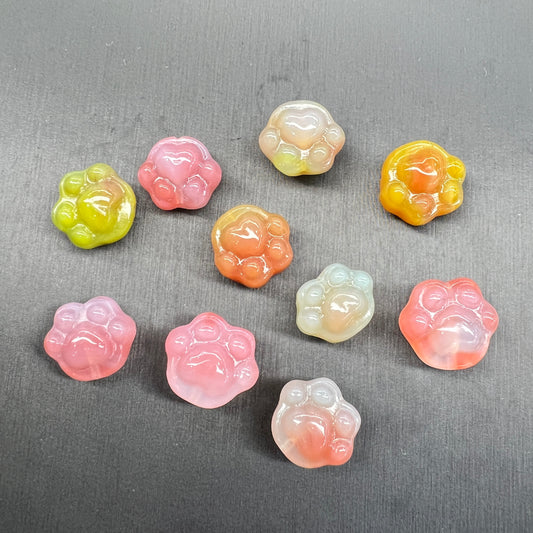 Yanyuan agate palm bead