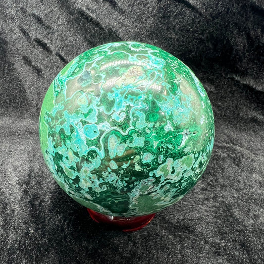 Chrysocolla sphere