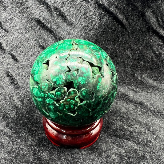 Malachite sphere